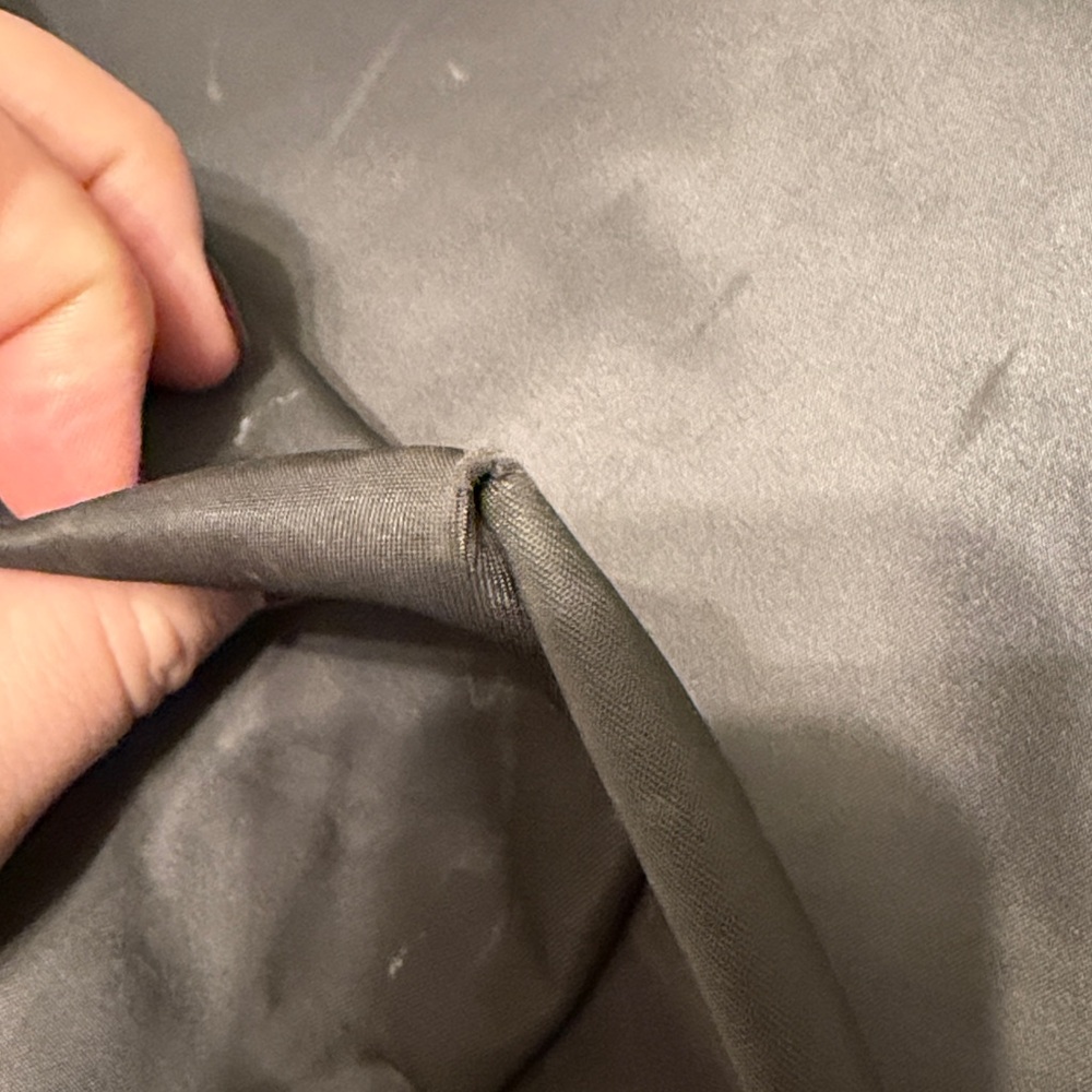 Longchamp dark gray Tote Bag with wear on bottom - Picture 10 of 15